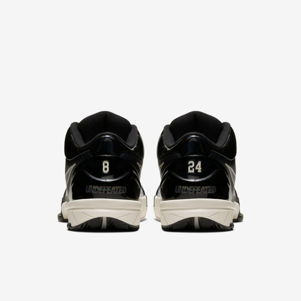 Undefeated x Nike Kobe 4 Protro "Black Mamba" release date