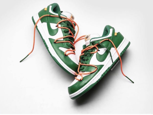 First Look At The Off-White x Nike Dunk Low “Pine Green”