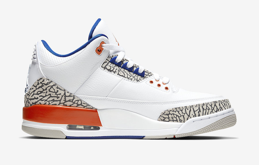 2019 Air Jordan 3 Retro "Knicks" Official Look - Release Date