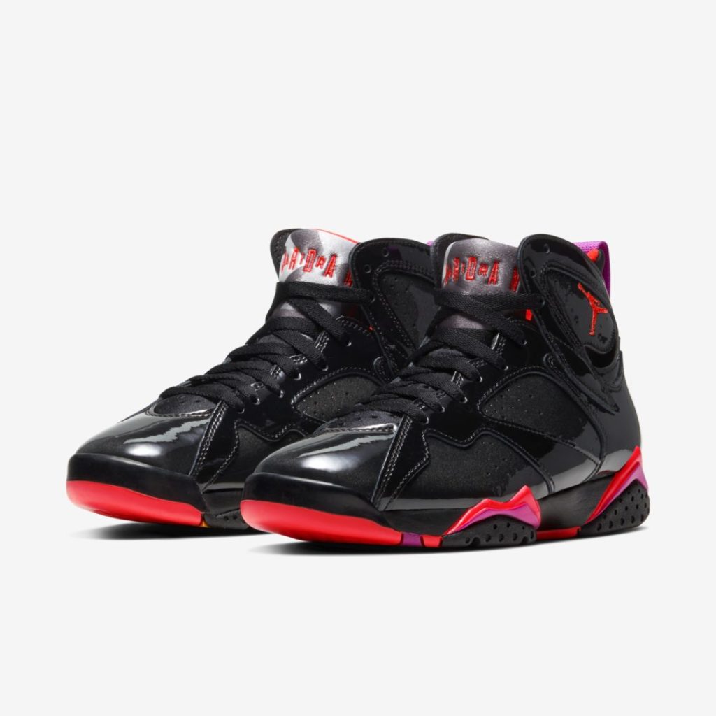 2019 WMNS Air Jordan 7 Retro "Black/Bright Crimson" Official Look - Release Date 