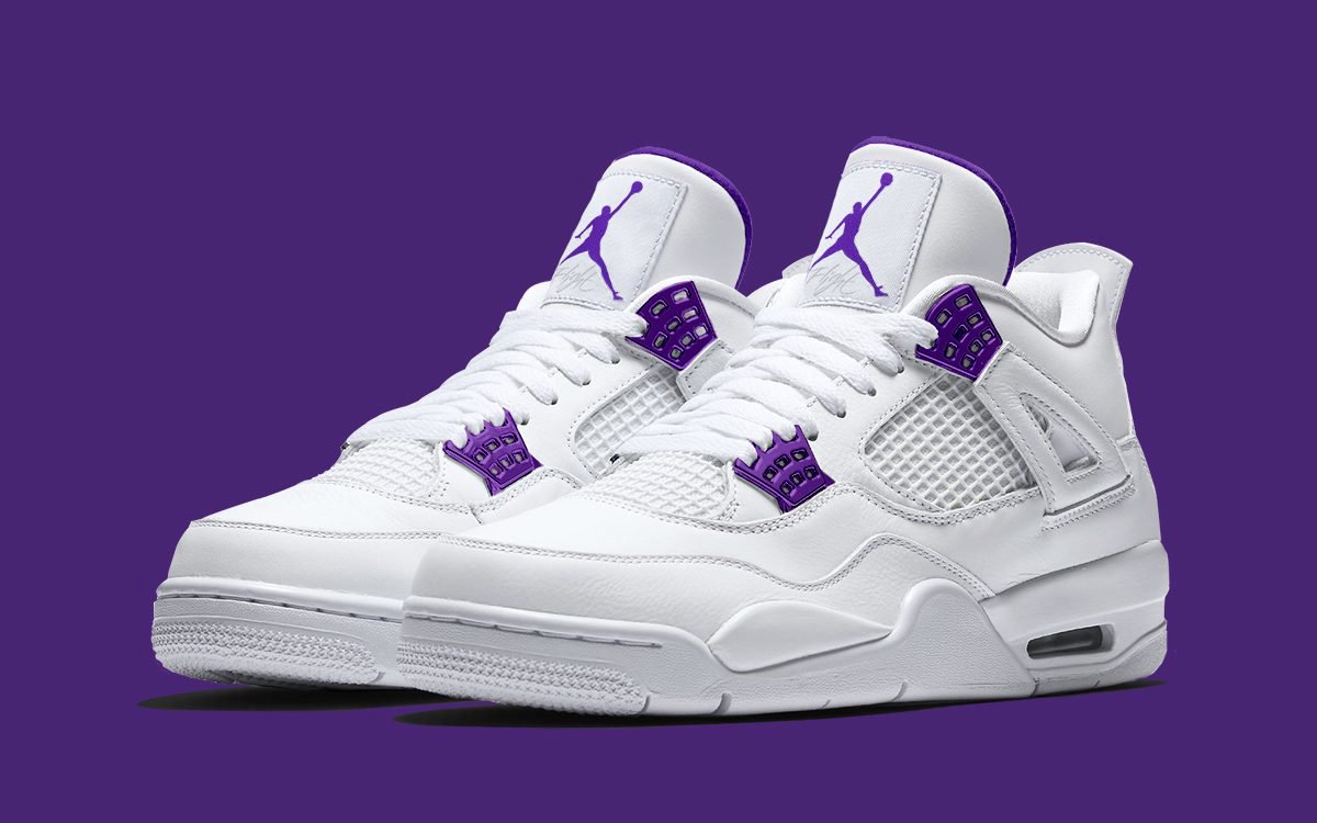 A "Court Purple" Air Jordan 4 Will Release In Spring | Sneaker Buzz