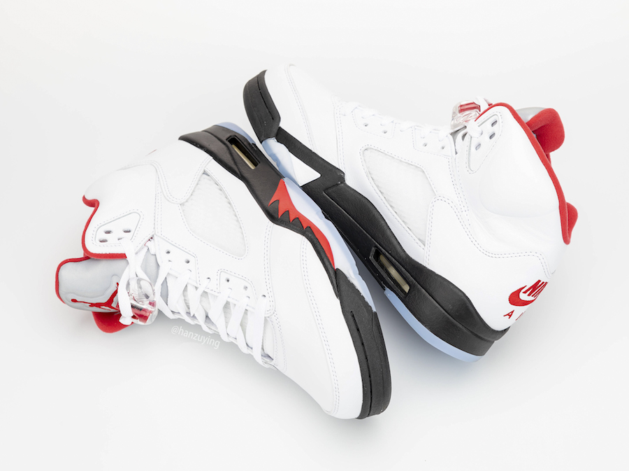 2020 Air Jordan 5 Retro "Fire Red" Release Date 