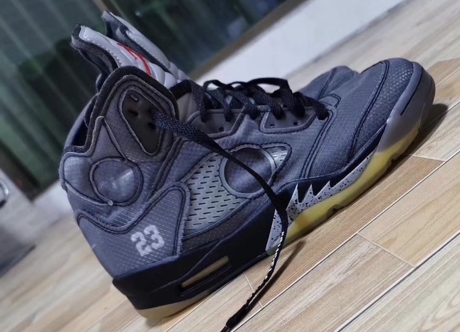 Best Look At The Upcoming Off-White x Air Jordan 5 Collaboration