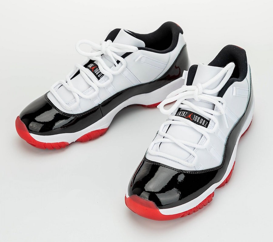 2020 Air Jordan 11 Retro Low "White/University Red-Black-True Red" Release Date 