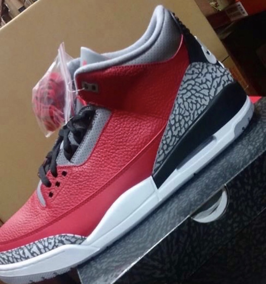 First Look At The Air Jordan 3 Retro SE “Red Cement”