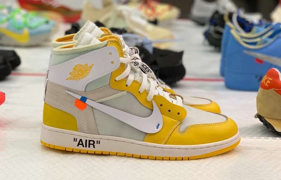 The Off-White x Air Jordan 1 “Canary Yellow” Is Rumored To Be Releasing