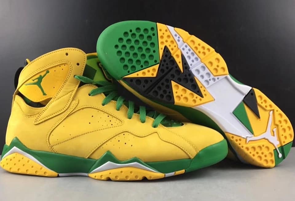An Oregon Air Jordan 7 PE Limited To 400 Pairs Has Just Surfaced