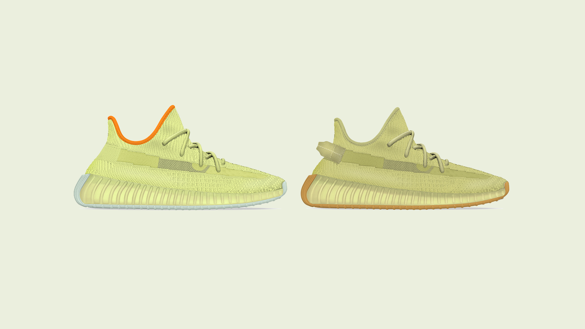 The Adidas Yeezy Boost 350 V2 “Marsh” and “Sulfur” Have Been Unveiled