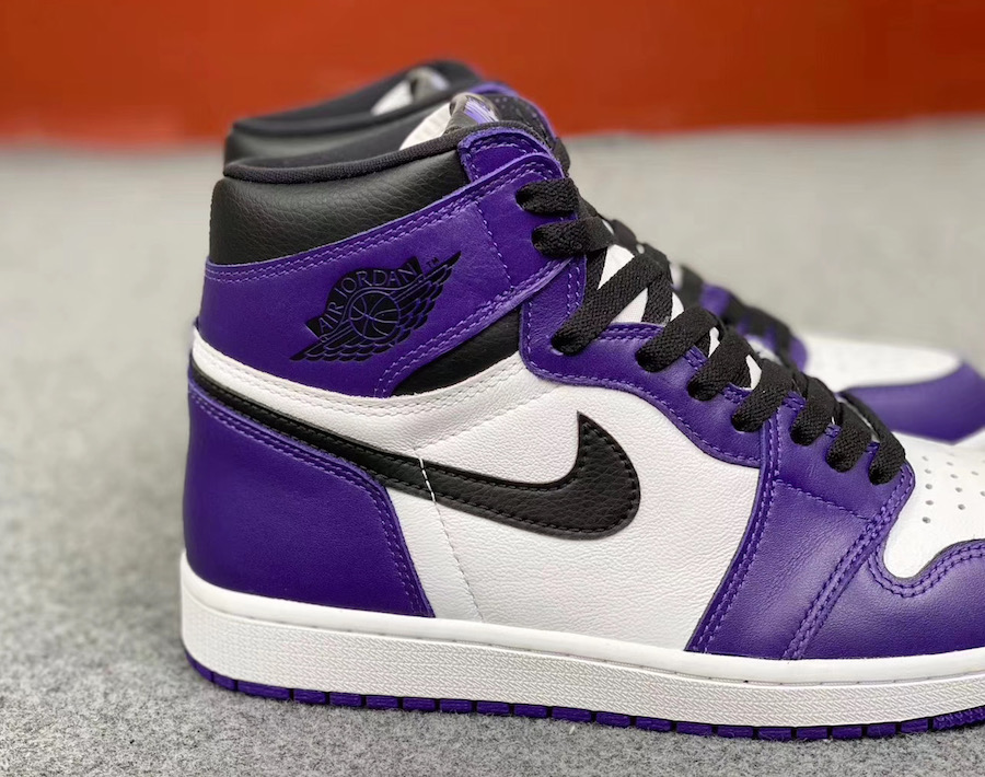 Detailed Look At The Air Jordan 1 Retro High OG quot Court Purple