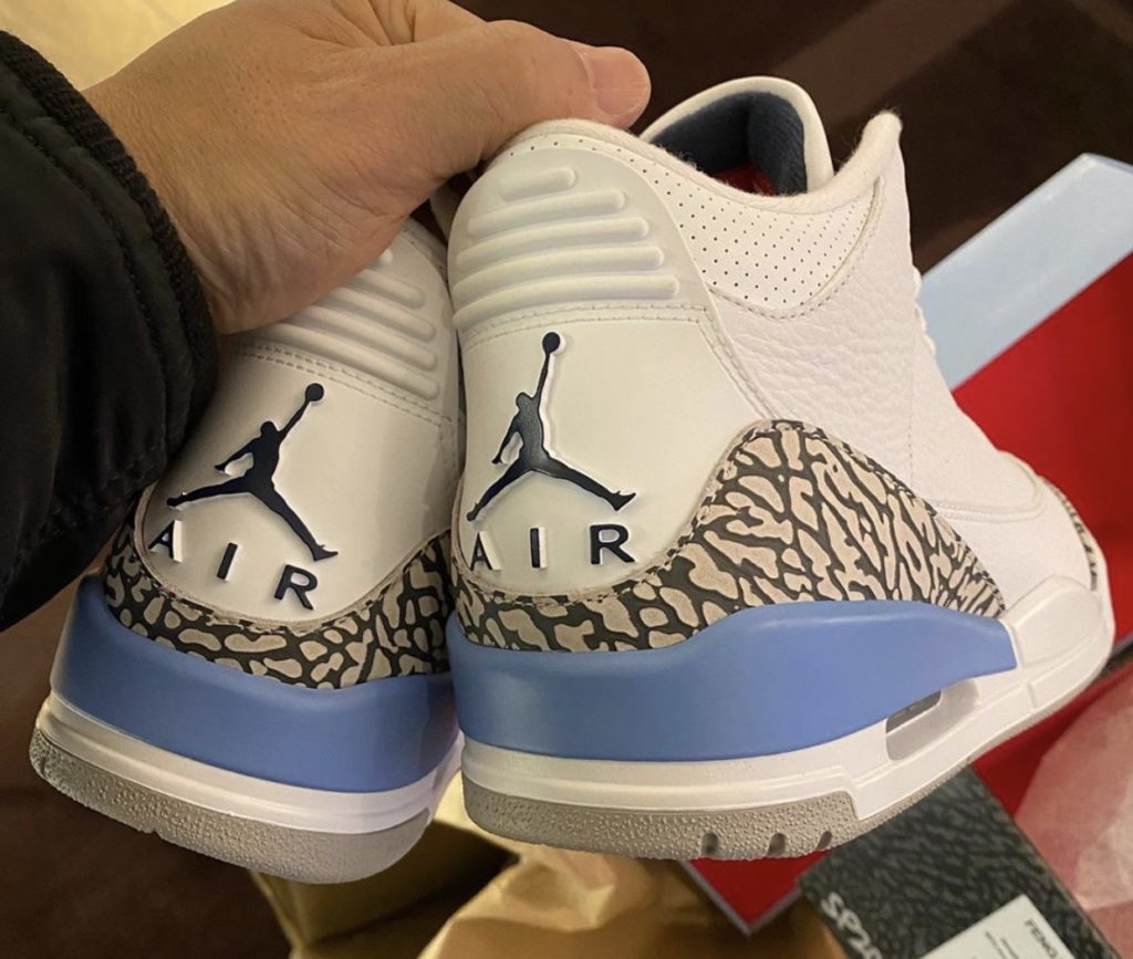 First Look At The Air Jordan 3 Retro Unc The Sneaker Buzz
