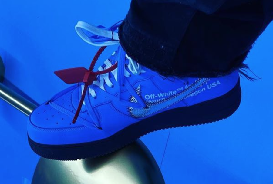Virgil Abloh Spotted In New Off-White™ x Nike Air Force 1