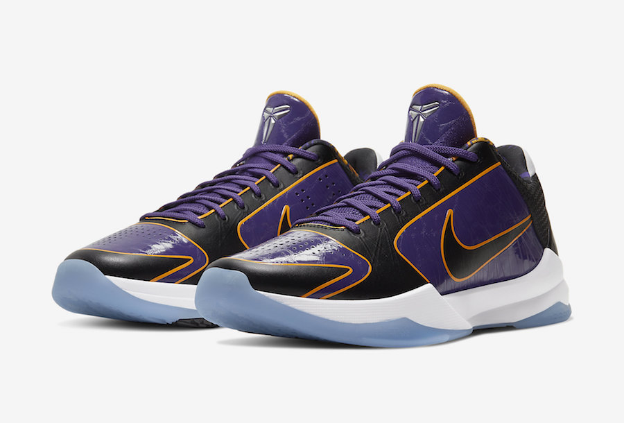 Official Look At The Nike Kobe 5 Protro “Lakers”