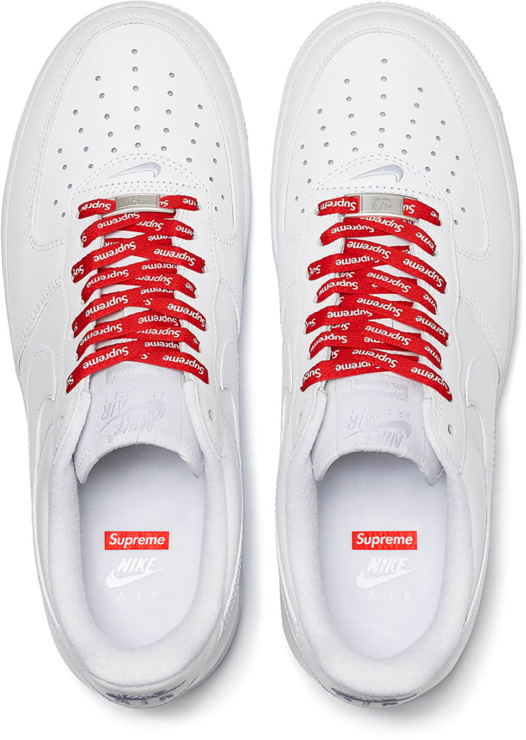 Official Look At The Supreme x Nike Air Force 1 Low | The Sneaker Buzz