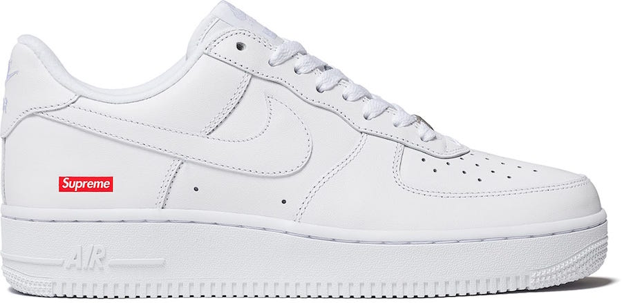 2020 Supreme x Nike Air Force 1 Low Release Date - Official Look