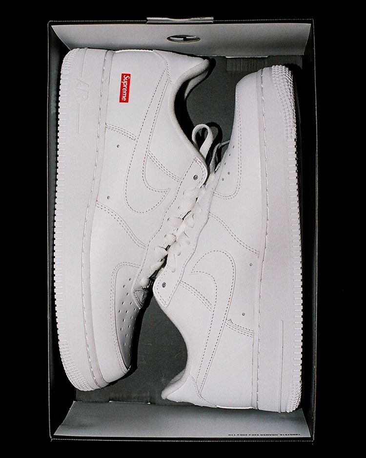 Supreme Unveils Their Nike Air Force 1 Low Collaboration | Sneaker Buzz