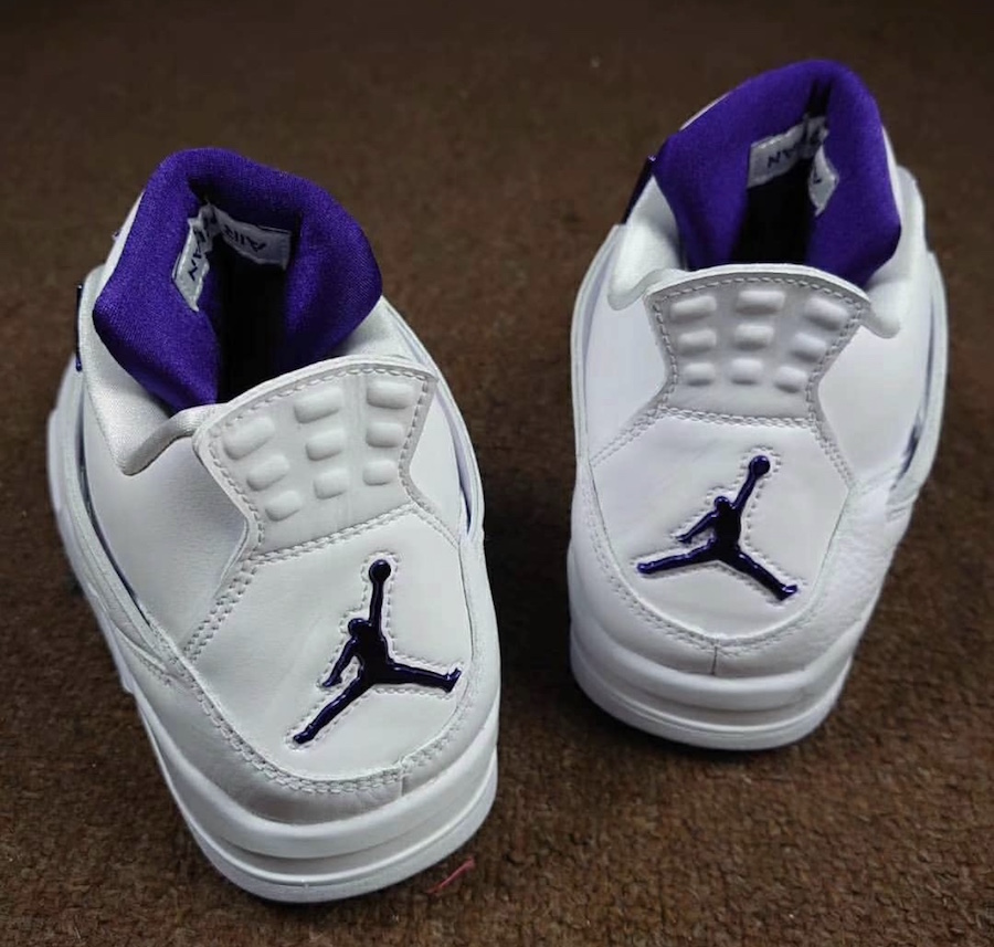 2020 Air Jordan 4 Retro "Court Purple" Release Date- First Look