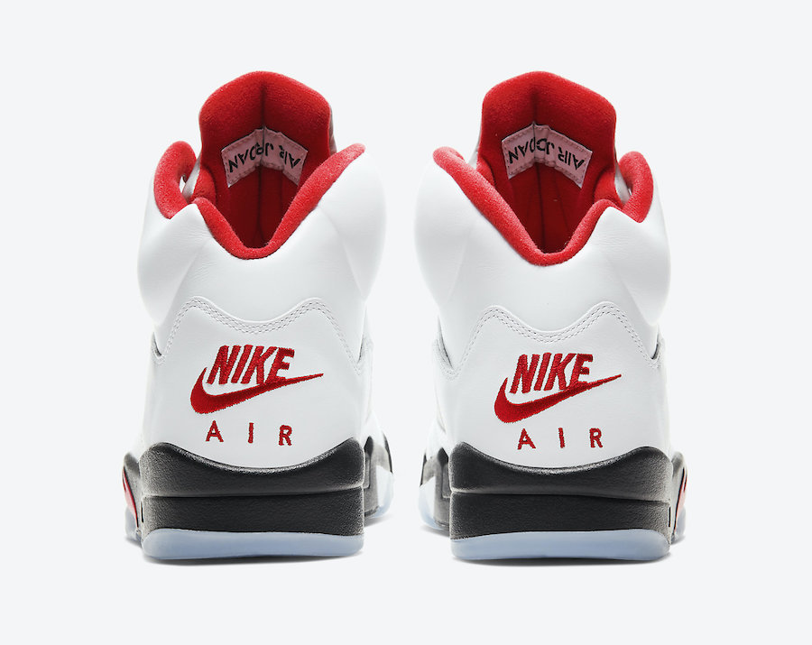 2020 Air Jordan 5 Retro "Fire Red" Release Date - Official Look