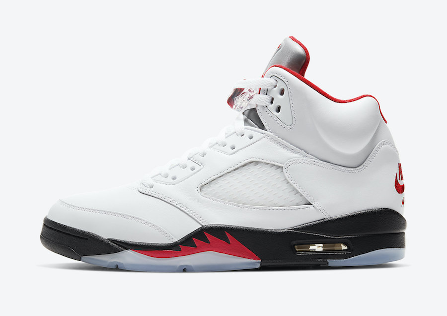 Official Look At The Air Jordan 5 Retro “Fire Red”