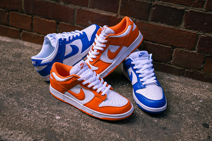 Nike Dunk Low "Syracuse" and "Kentucky"