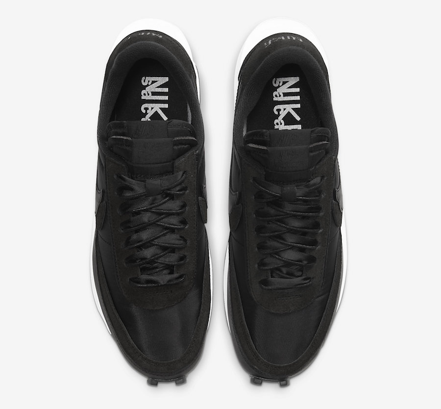 Official Look At The Sacai x Nike LDV Waffle "Black" | Sneaker Buzz