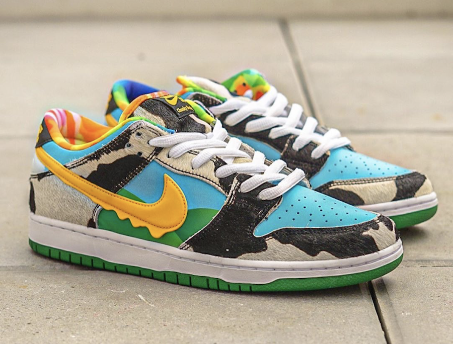 Detailed Look At The Ben & Jerry’s x Nike SB Dunk Low