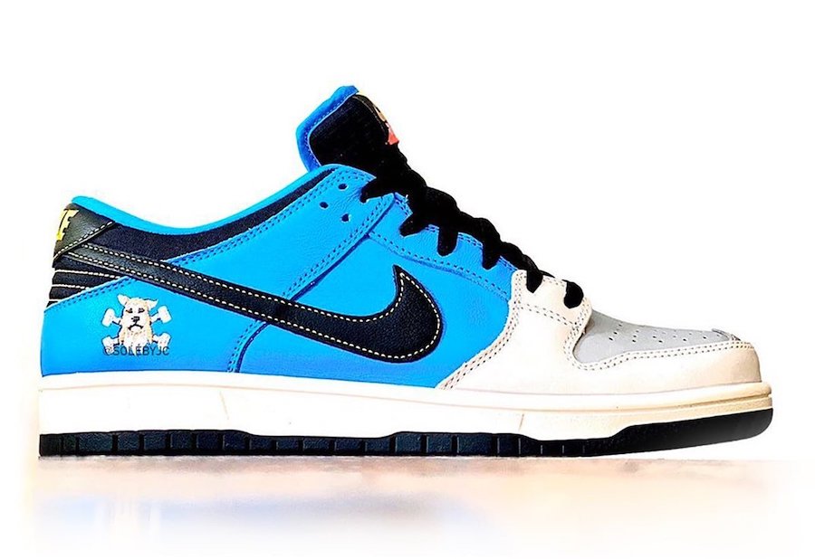 First Look At The Instant Skateboards x Nike SB Dunk Low