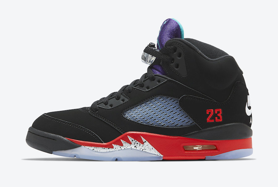 New Release Date For The "Top Three" Air Jordan 5 Sneaker Buzz