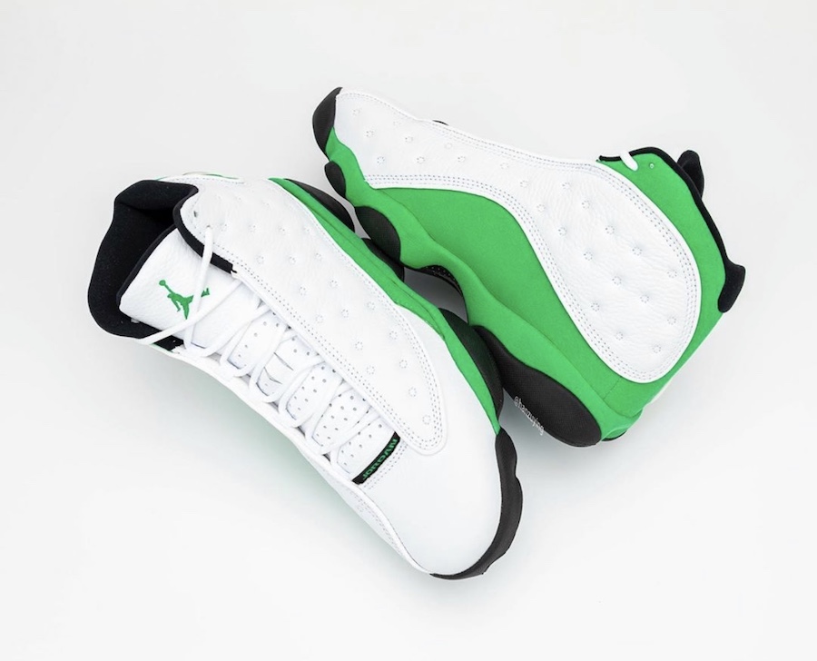 Detailed Look At The Air Jordan 13 Retro “Lucky Green”