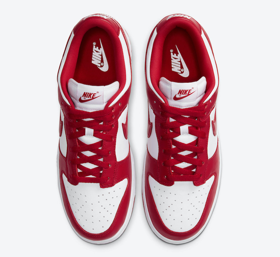 2020 Nike Dunk Low "University Red" Release Date - Official Look