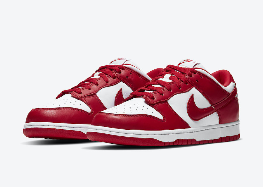 Official Look At The Nike Dunk Low “University Red”
