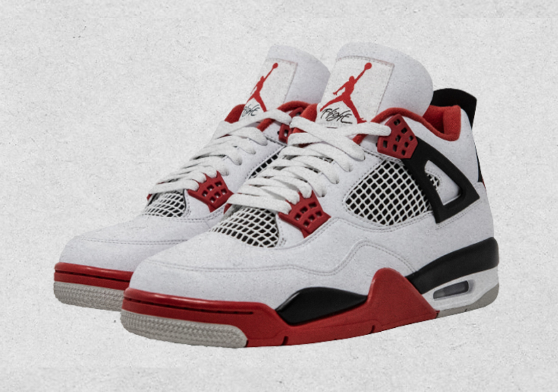 Air Jordan 4 Retro “Fire Red” Officially Unveiled