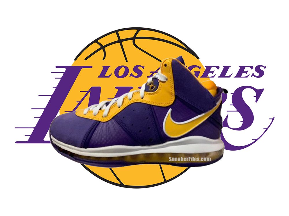 First Look At The Nike LeBron 8 “Lakers”