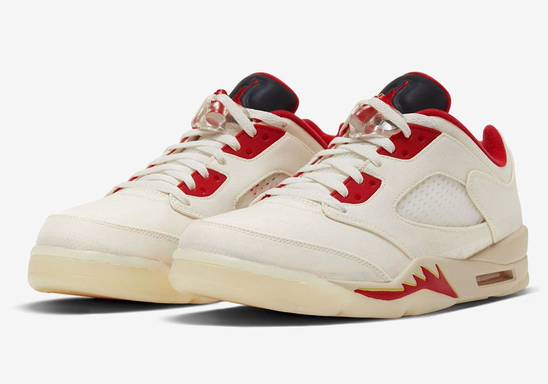 Official Look At The Air Jordan 5 Retro Low “Chinese New Year”