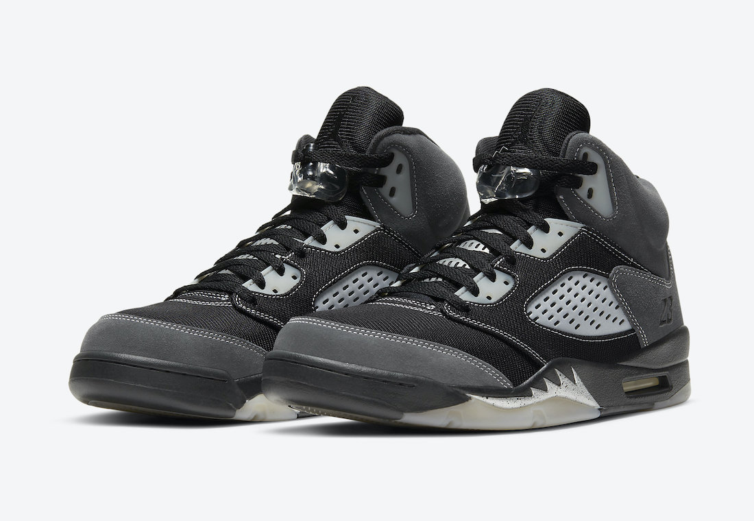 Official Look At The Air Jordan 5 Retro “Anthracite”