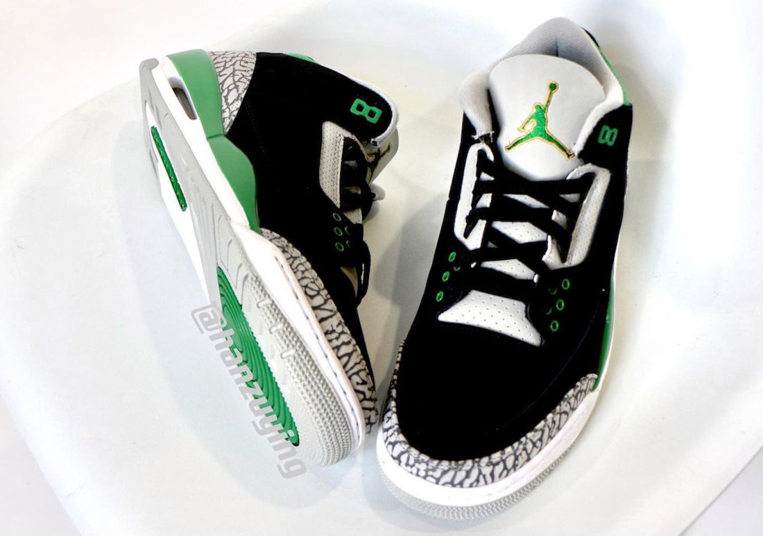 First Look At The Air Jordan 3 Retro “Pine Green”