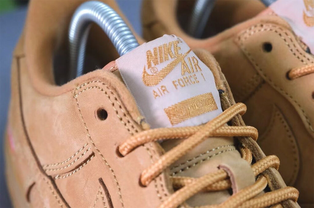 2021 Supreme x Nike Air Force 1 Low "Flax/Wheat" Release Date 
