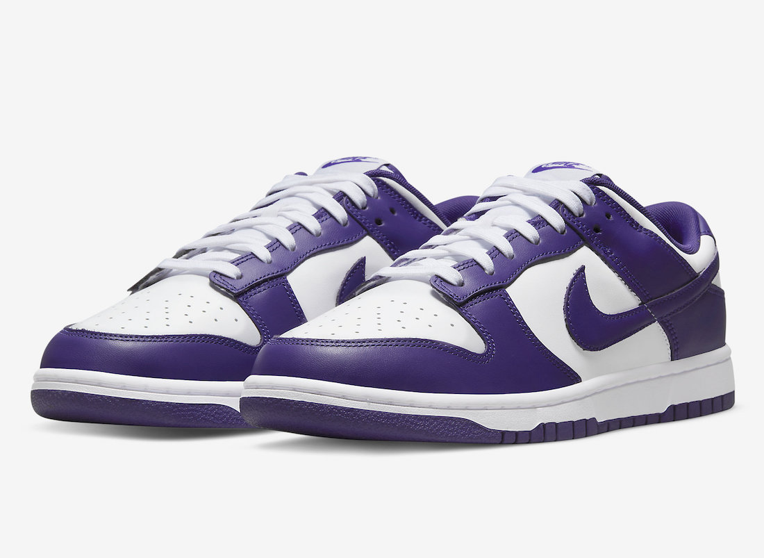 Official Look At The Nike Dunk Low quot Court Purple quot Sneaker Buzz