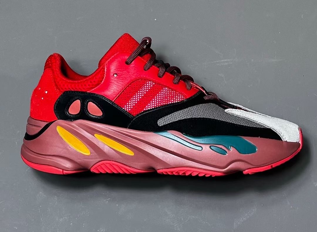 Full Look At The Adidas Yeezy Boost 700 “Hi-Res Red”