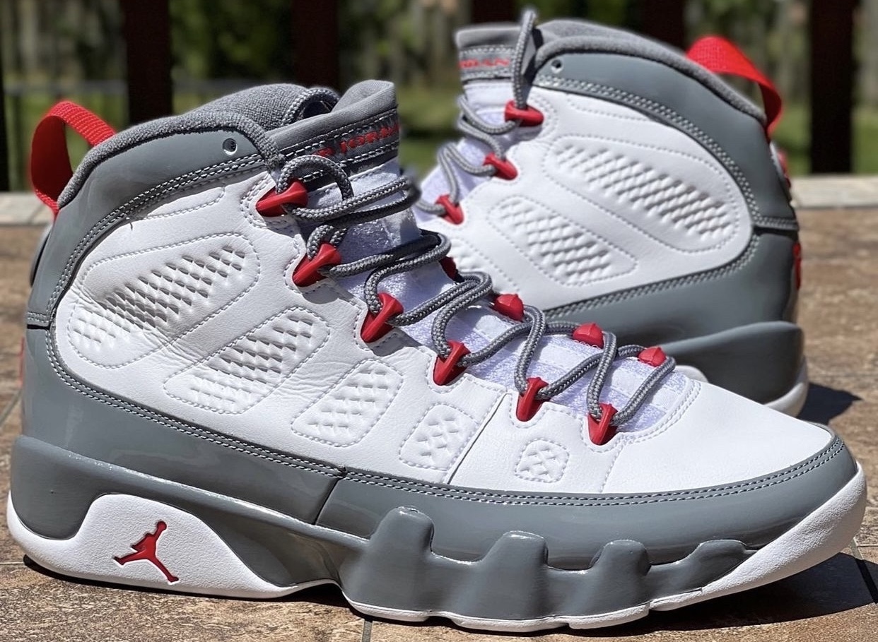First Look At The Air Jordan 9 Retro “Fire Red”