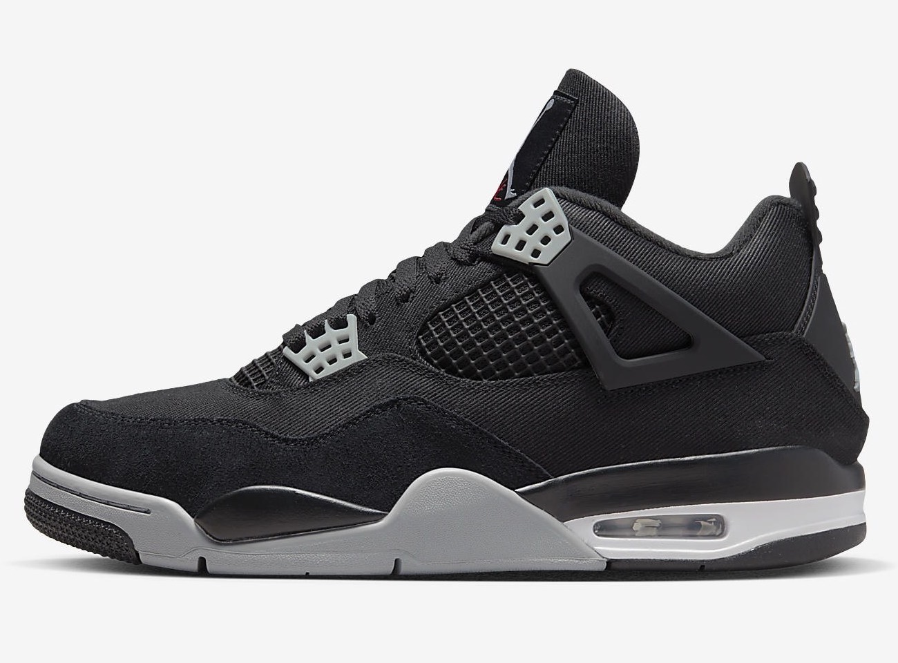 Official Look At The Air Jordan 4 Retro "Black Canvas" Sneaker Buzz