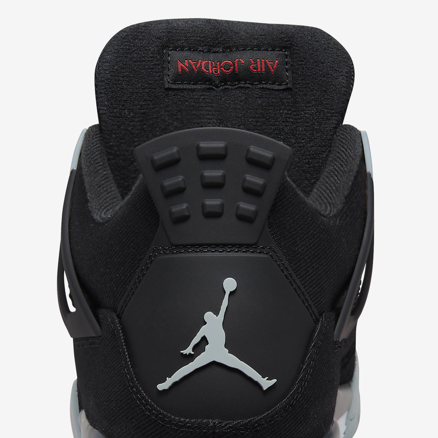 Official Look At The Air Jordan 4 Retro “Black Canvas”