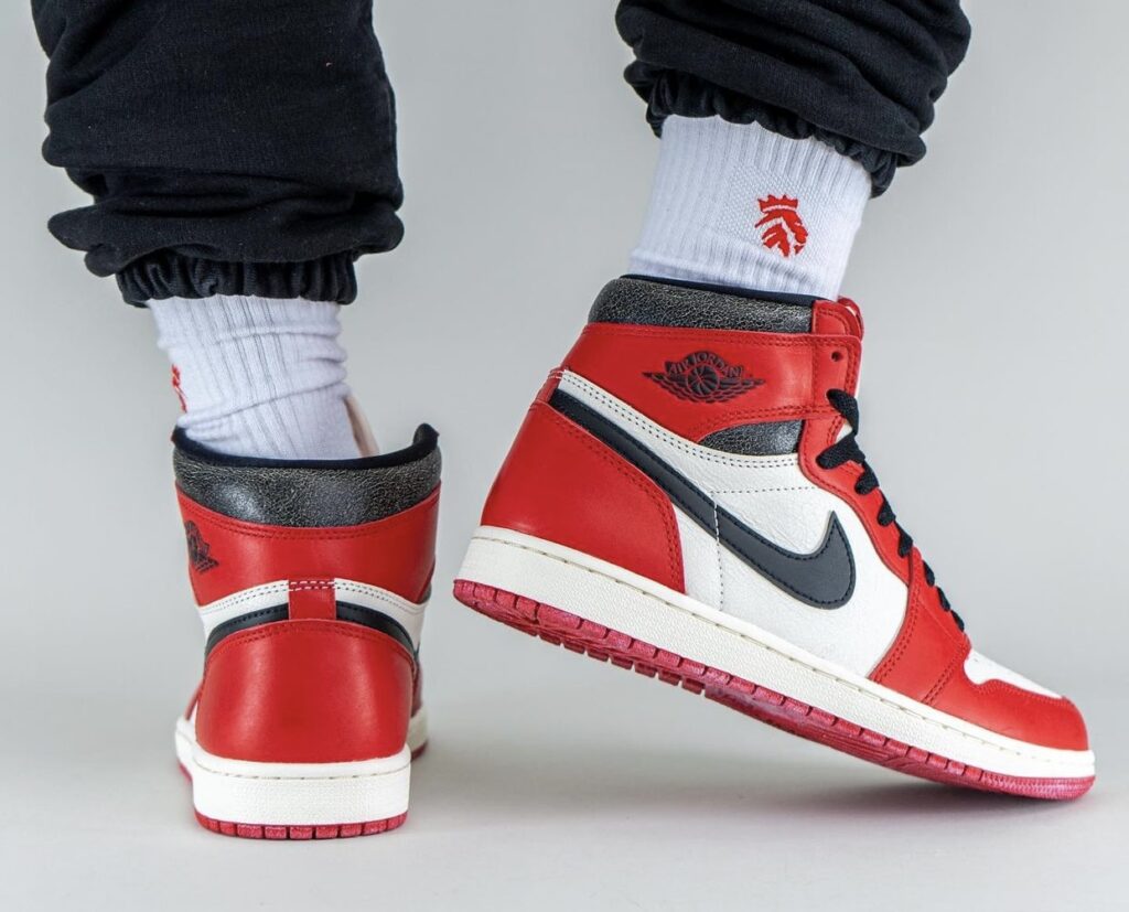 2022 Air Jordan 1 High OG Lost and Found Release Date On Feet/On Foot