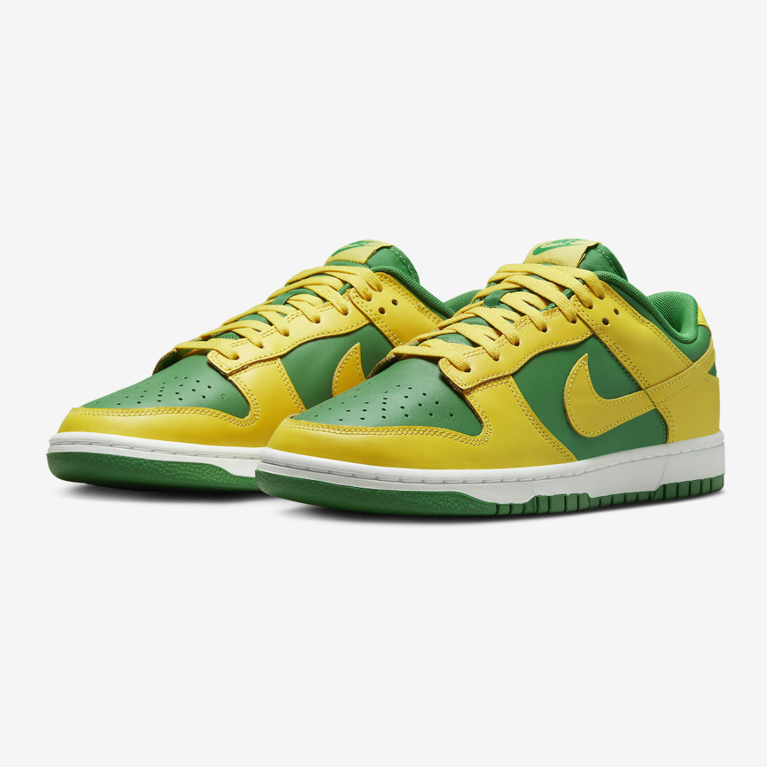 Official Look At The Nike Dunk Low “Reverse Brazil”