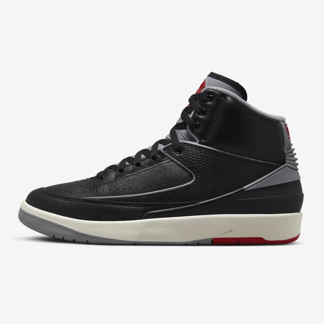 Official Look At The Air Jordan 2 Retro “Black Cement”
