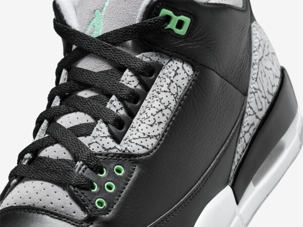 Official Look At The Air Jordan 3 Retro “Green Glow”